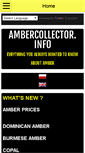 Mobile Screenshot of ambercollector.info